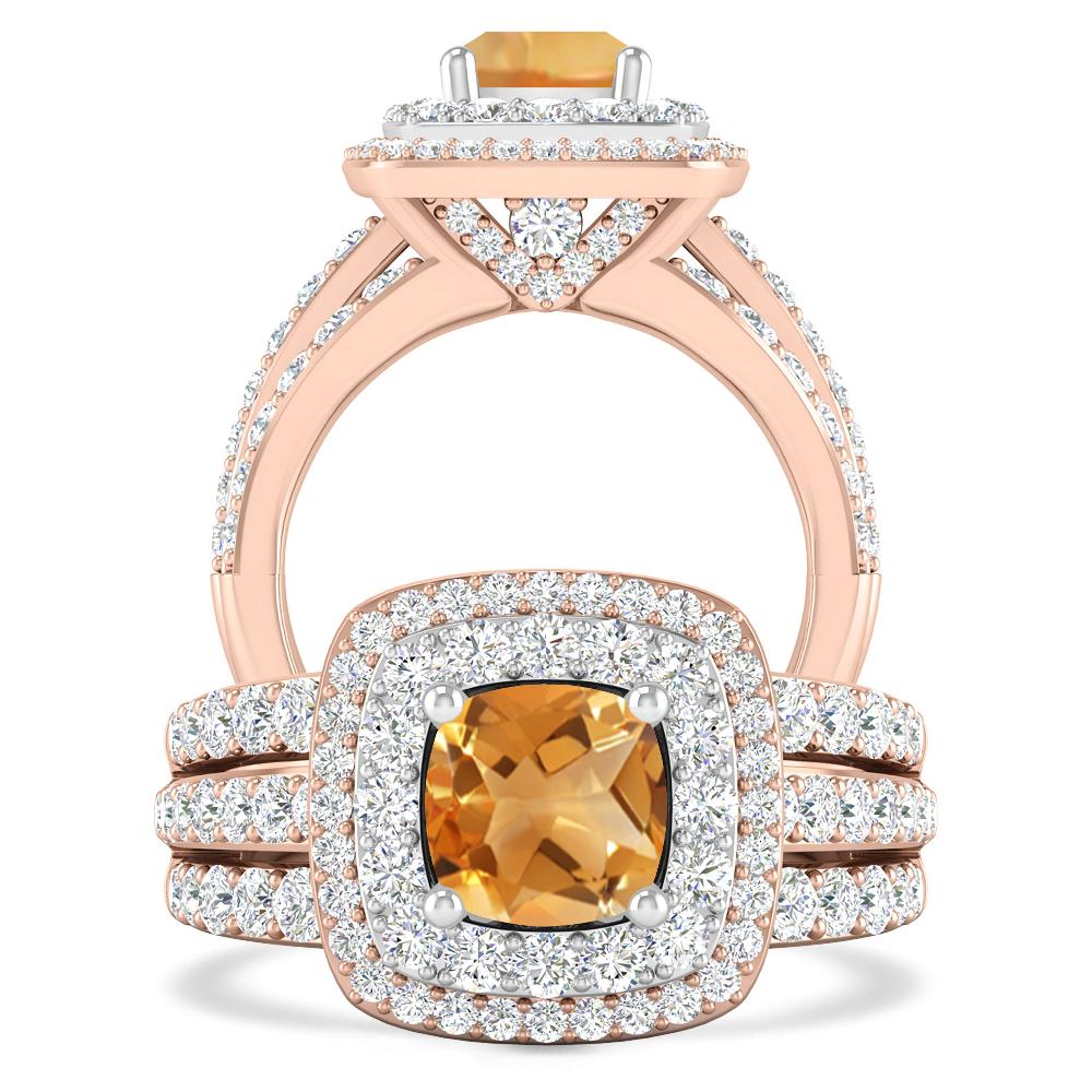 Rose Gold - Citrine