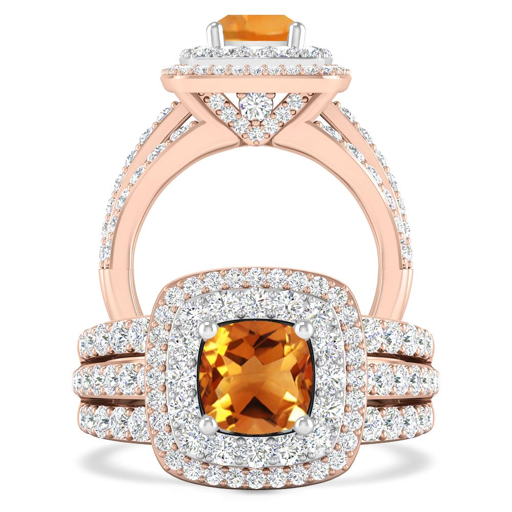 Rose Gold - Citrine