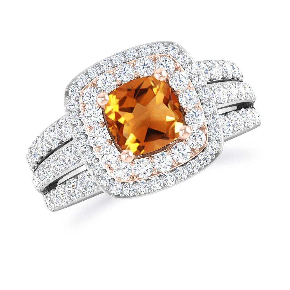 White Gold - Citrine