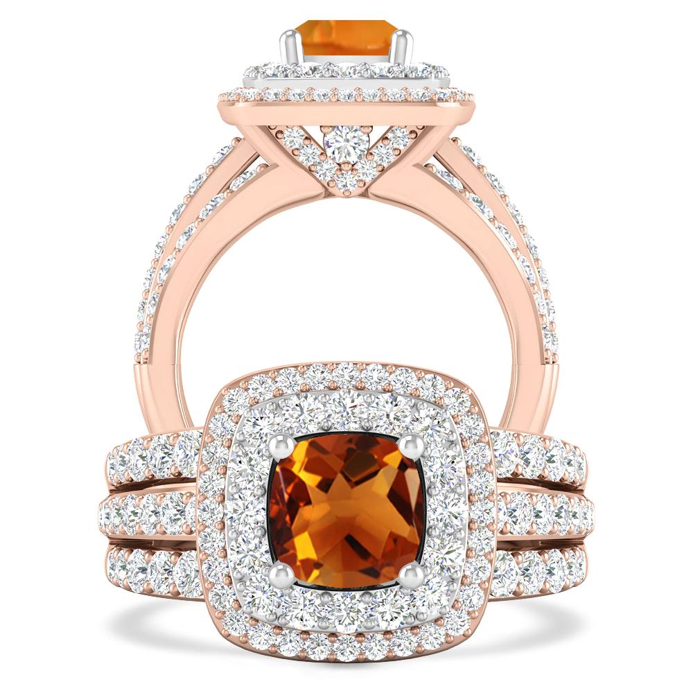 Rose Gold - Citrine