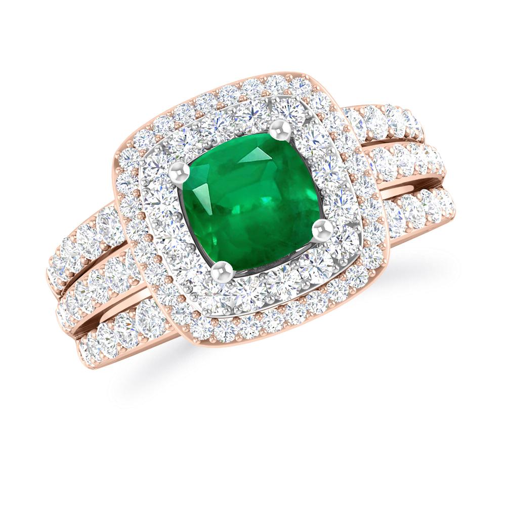Rose Gold - Emerald