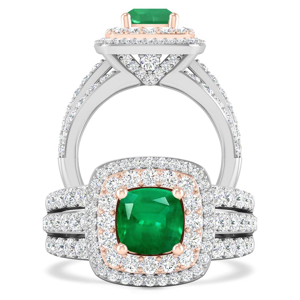 White Gold - Emerald