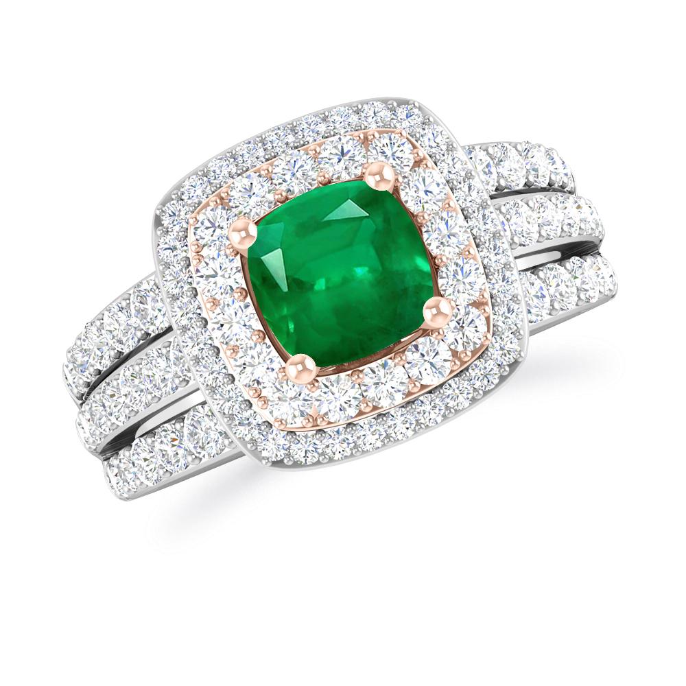 White Gold - Emerald