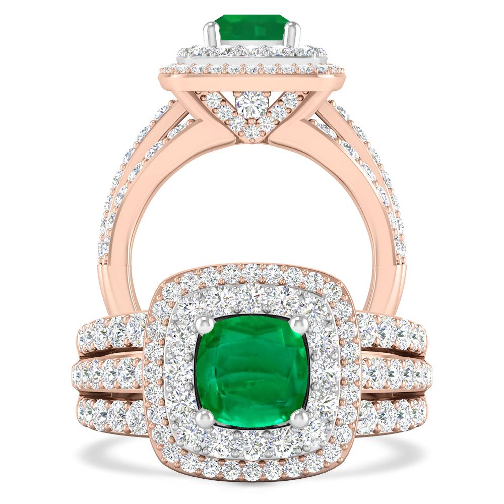 Rose Gold - Emerald