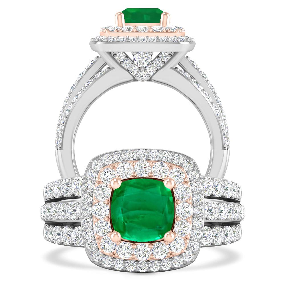 White Gold - Emerald