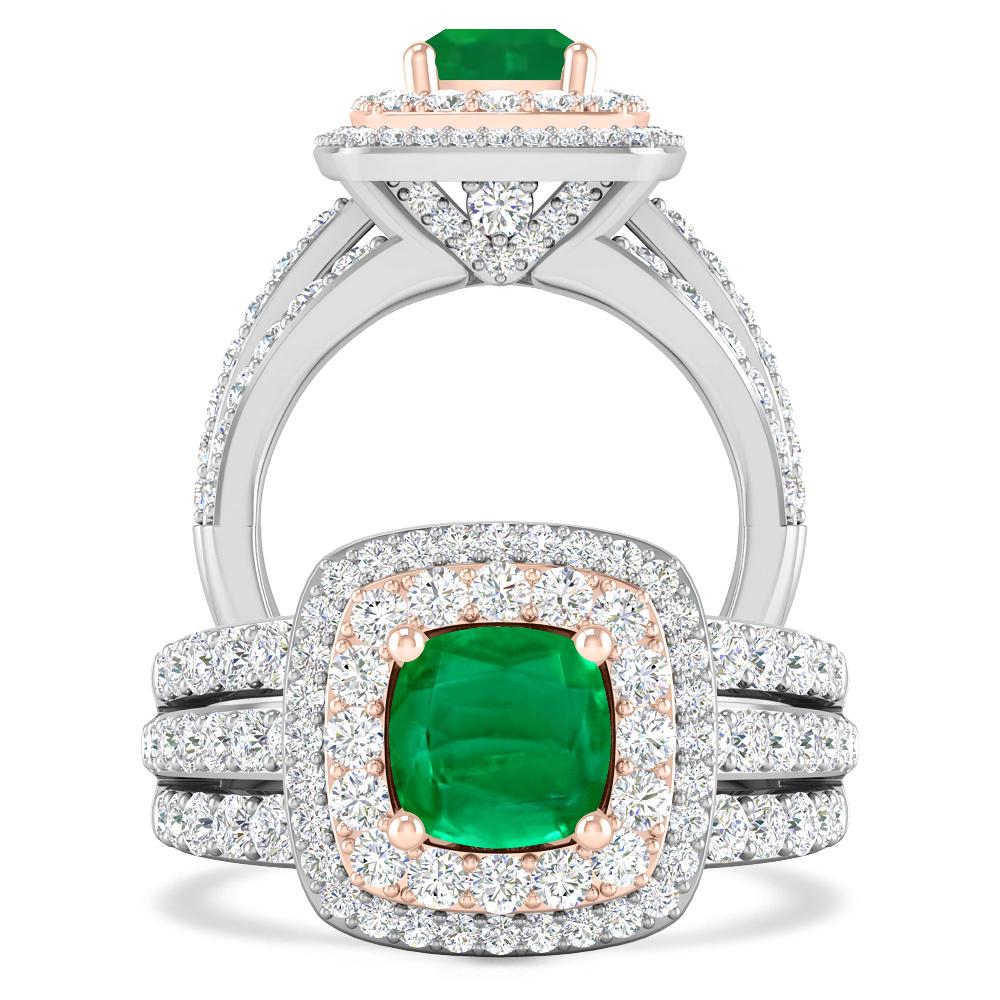 White Gold - Emerald