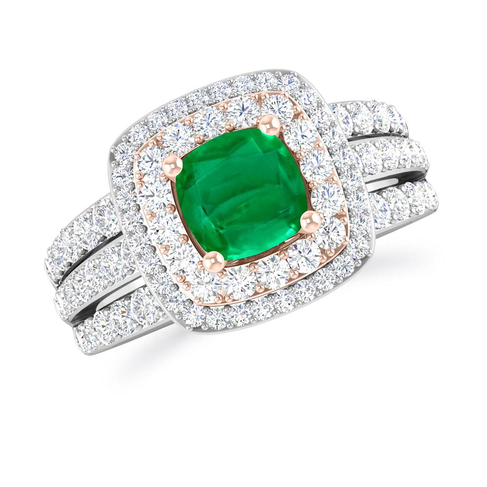 White Gold - Emerald