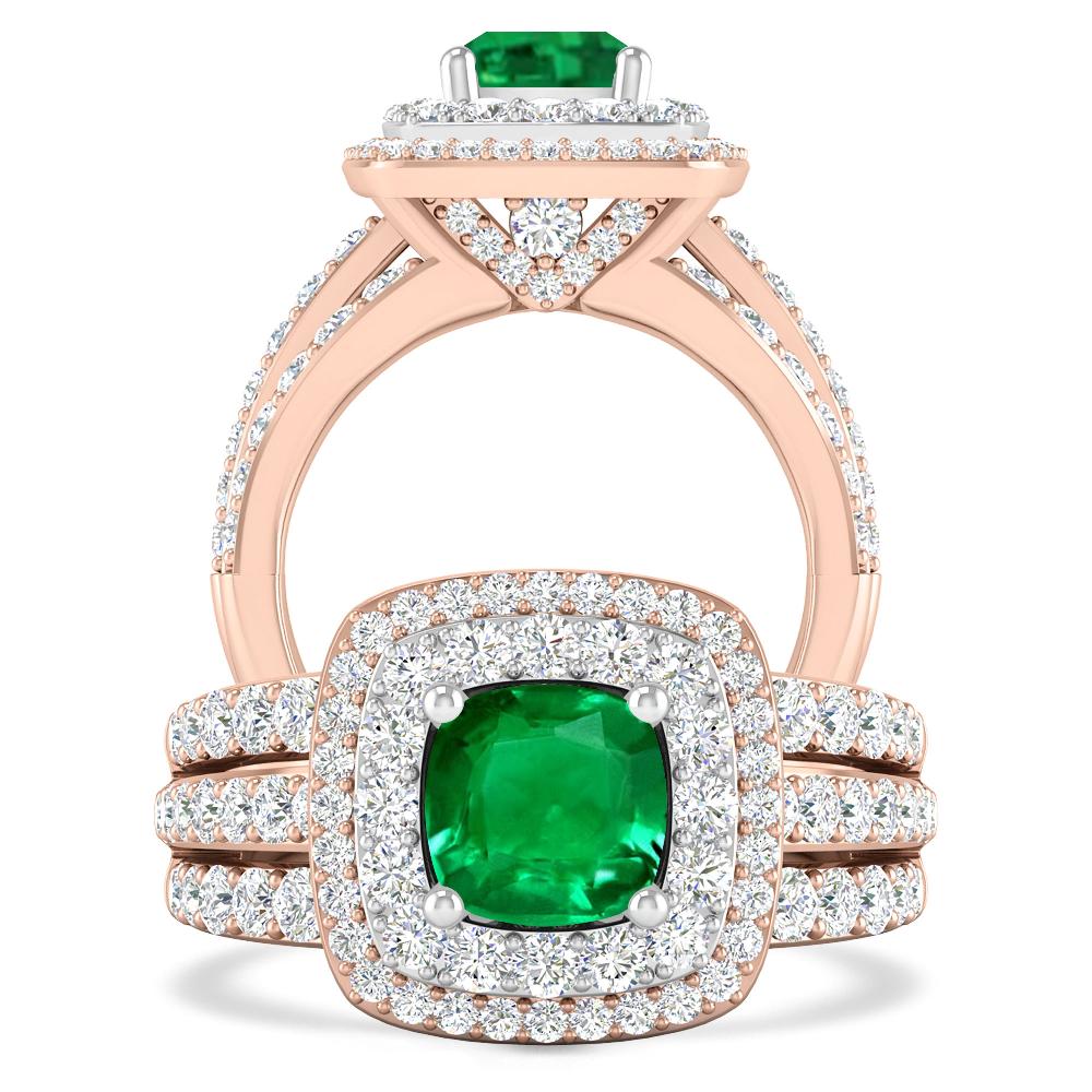 Rose Gold - Emerald