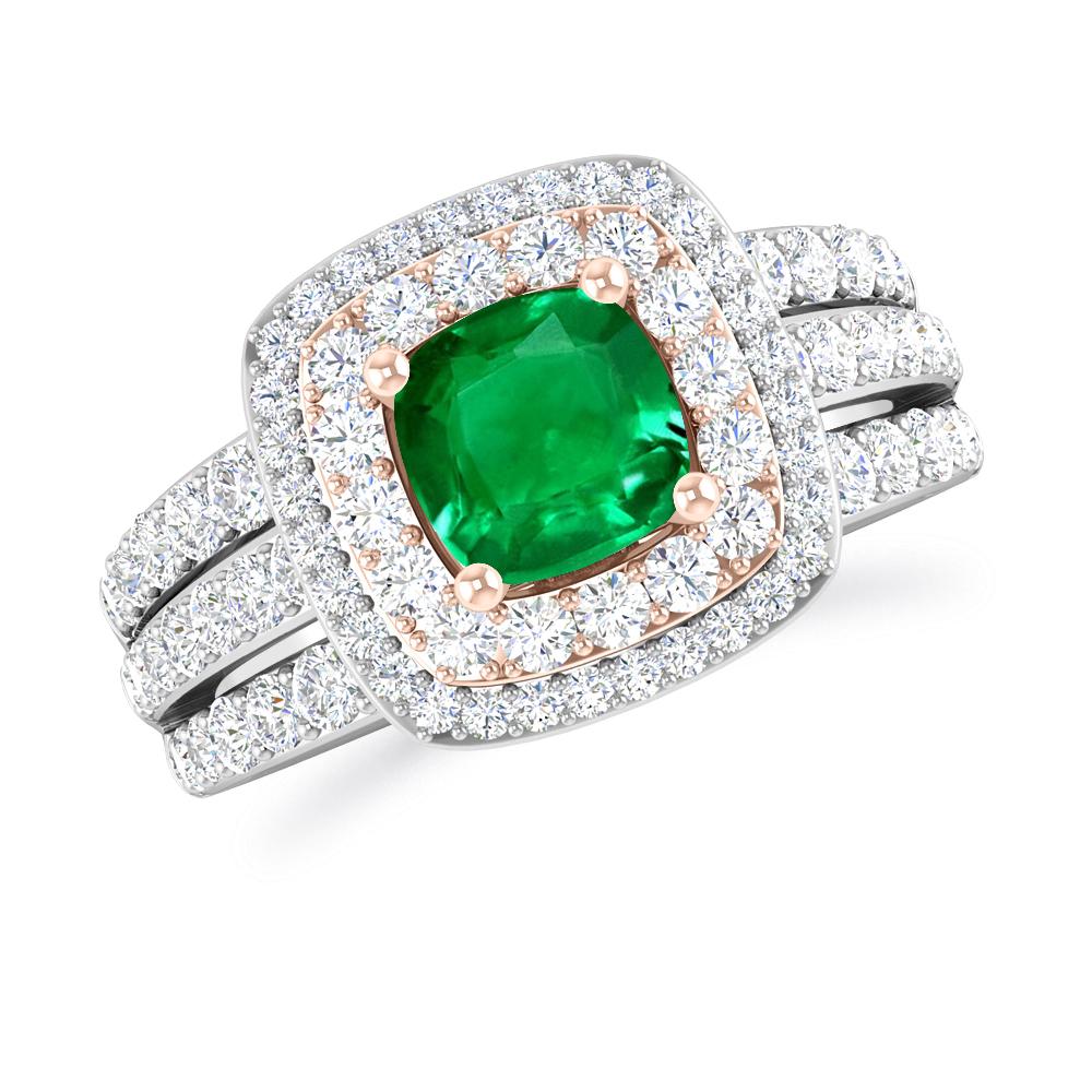 White Gold - Emerald