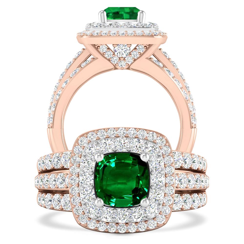 Rose Gold - Emerald