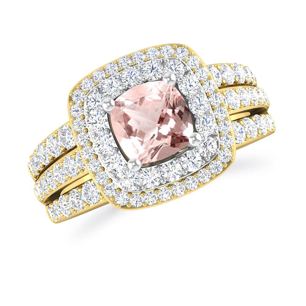 Yellow Gold - Morganite