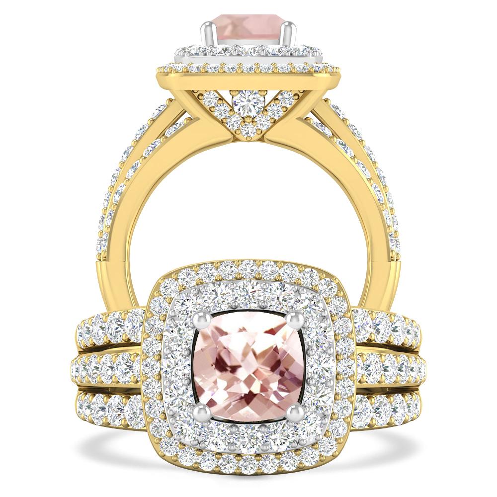 Yellow Gold - Morganite