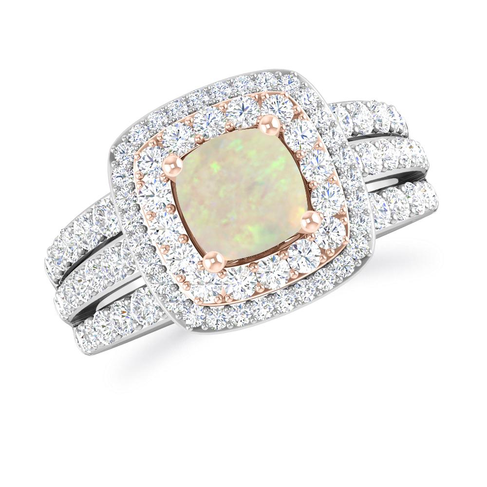 White Gold - Opal