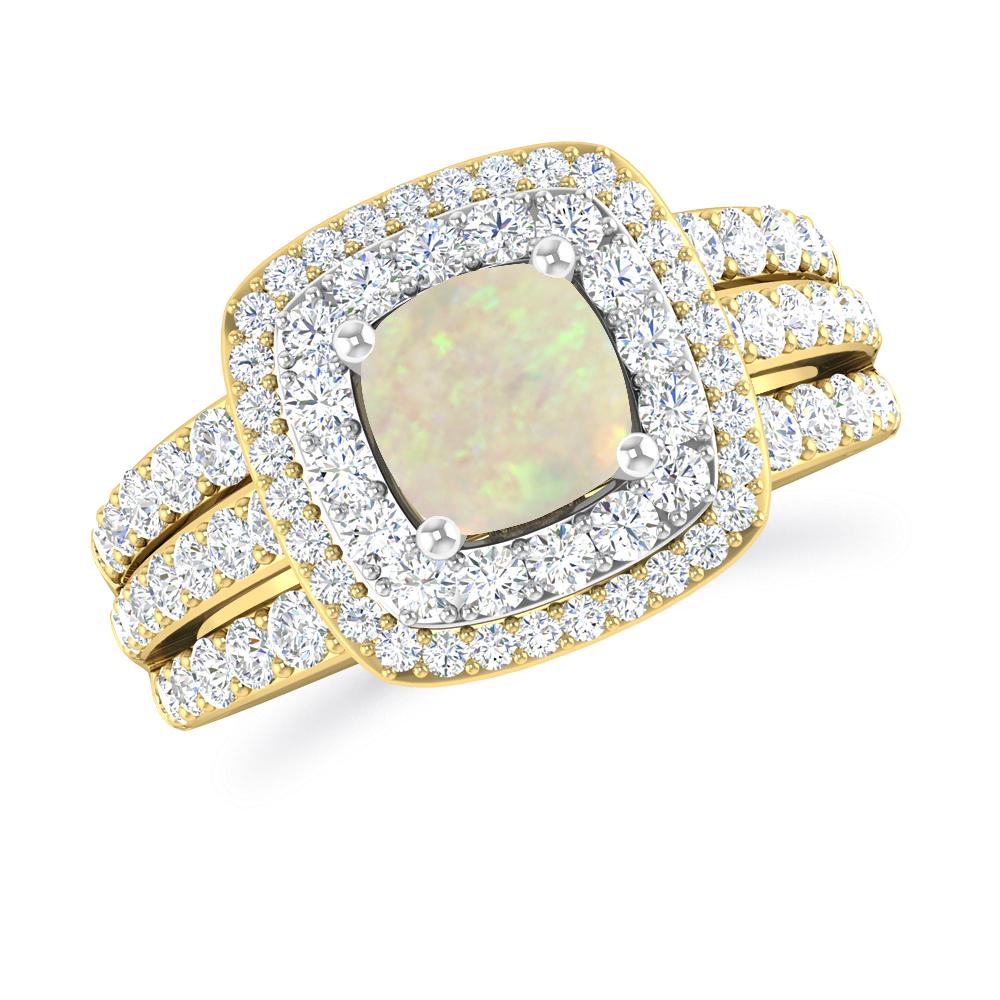 Yellow Gold - Opal