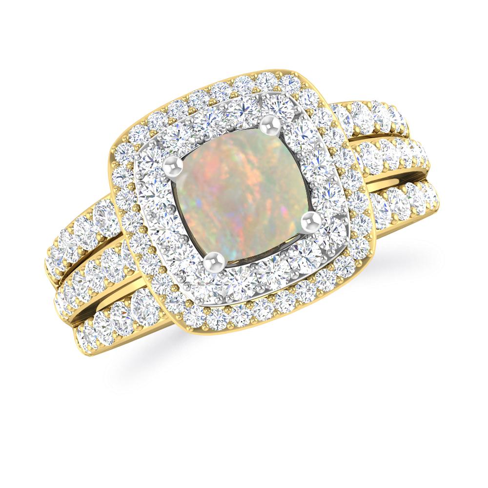 Yellow Gold - Opal