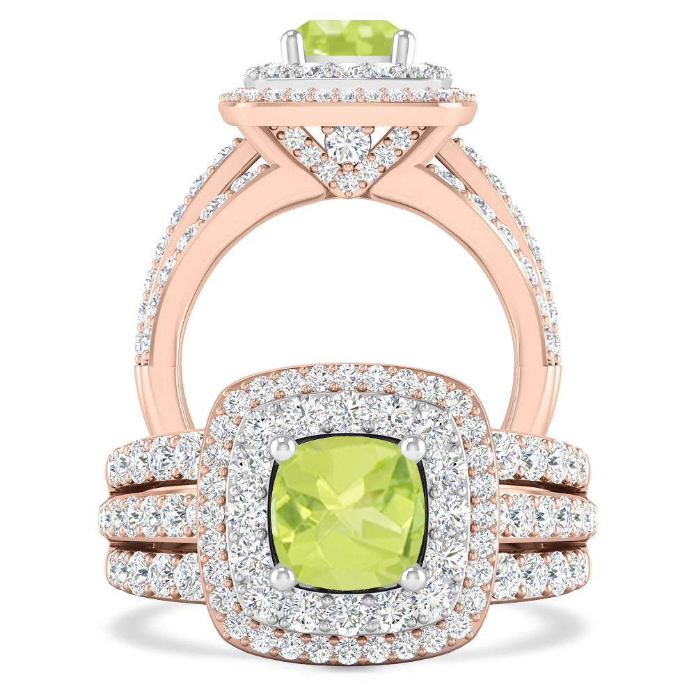 Rose Gold - Peridot