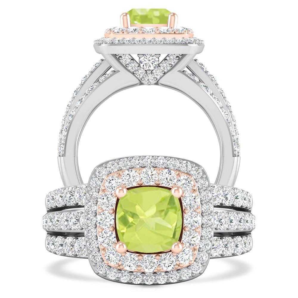 White Gold - Peridot