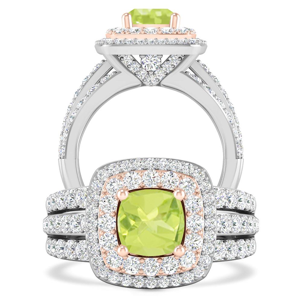 White Gold - Peridot