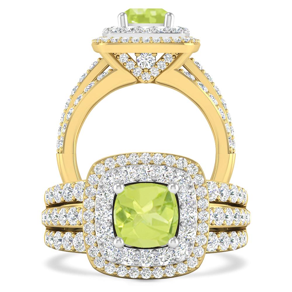 Yellow Gold - Peridot