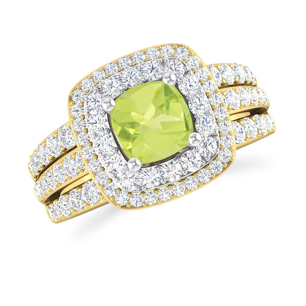 Yellow Gold - Peridot