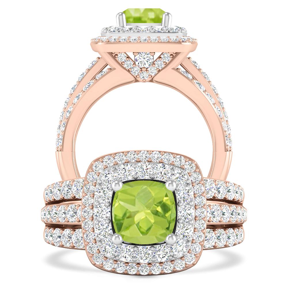 Rose Gold - Peridot