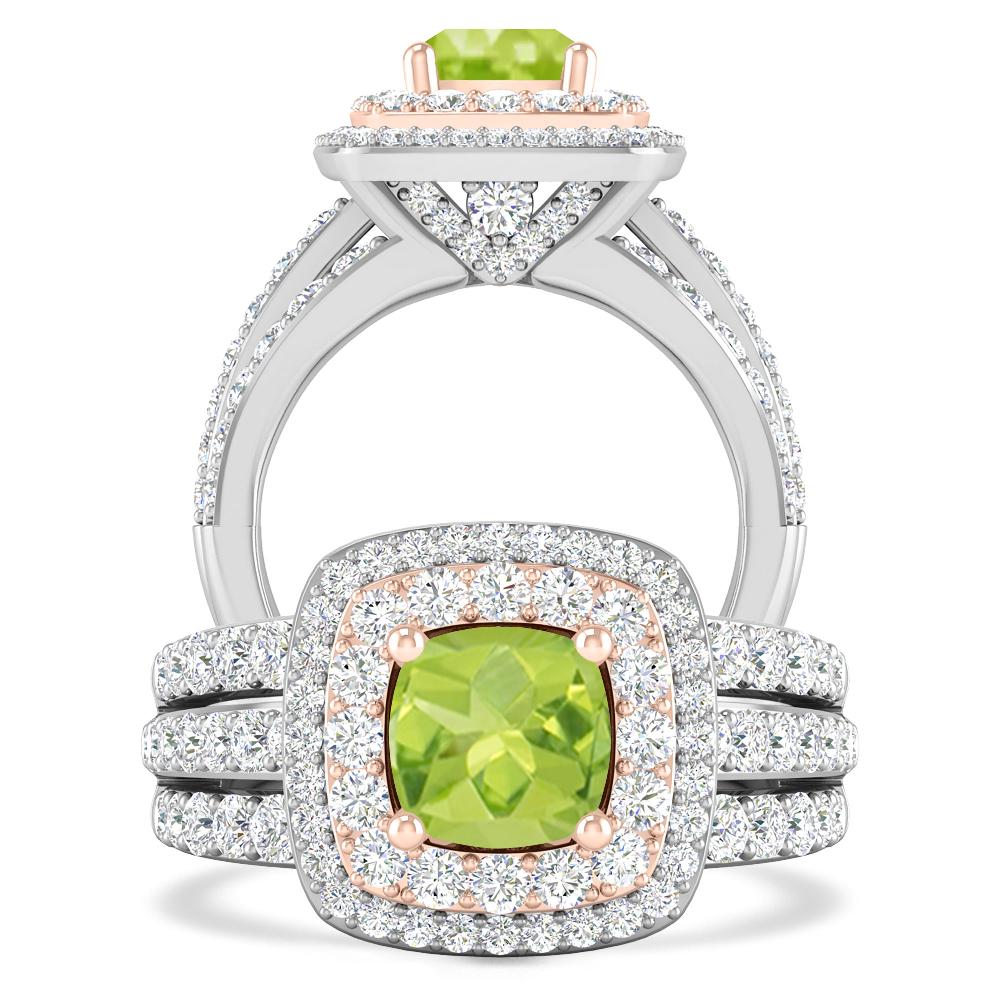 White Gold - Peridot