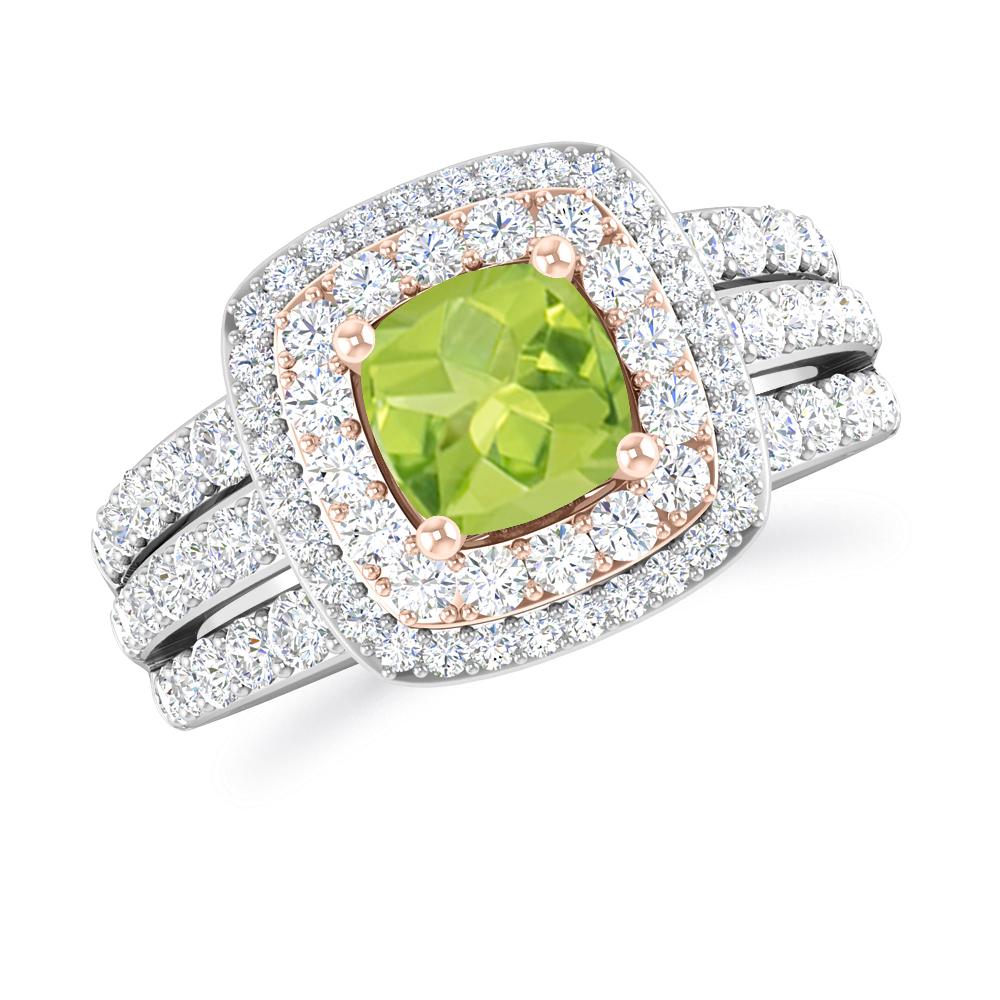 White Gold - Peridot