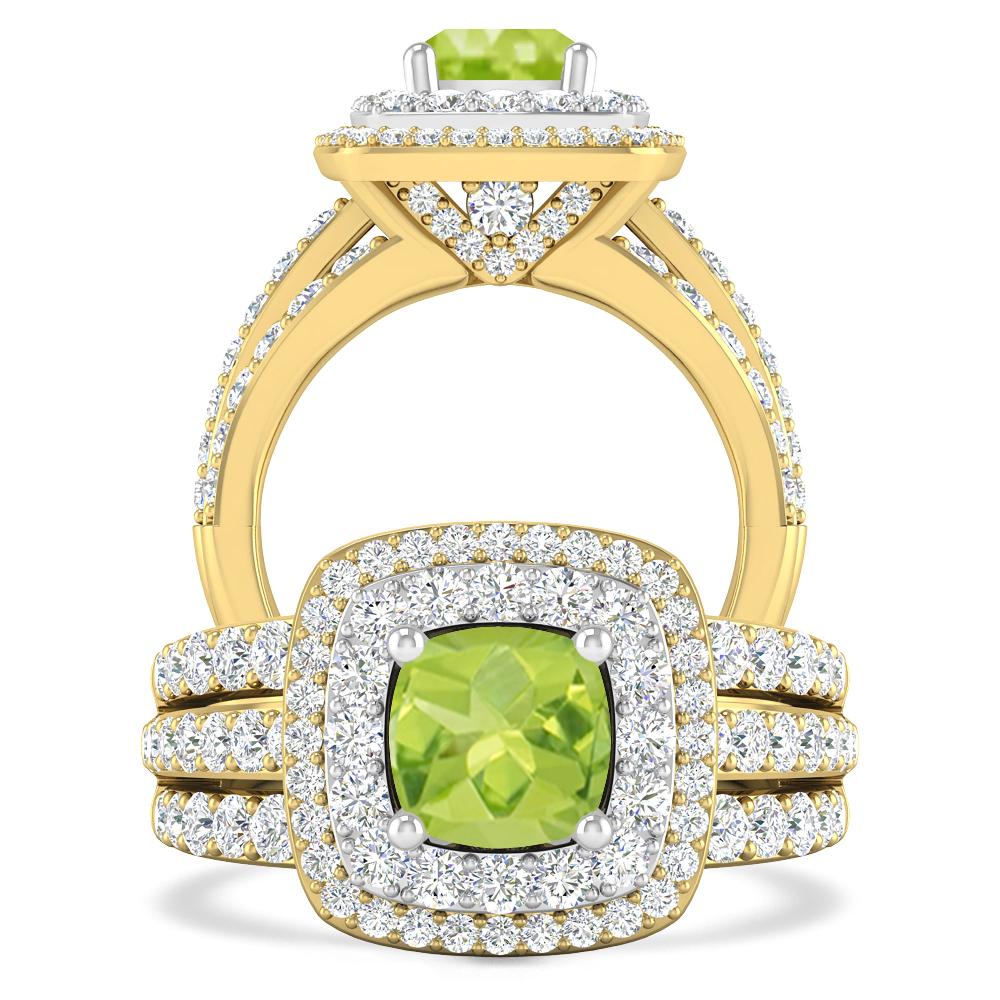 Yellow Gold - Peridot