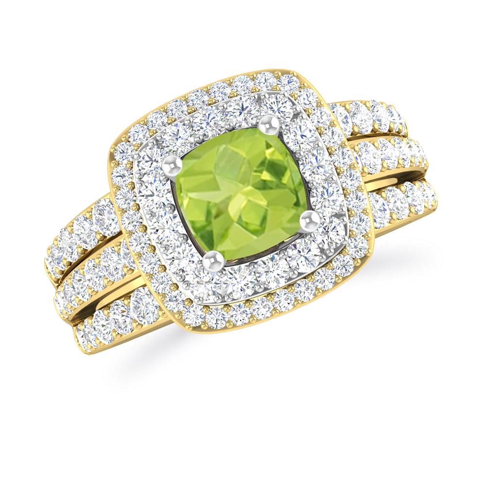 Yellow Gold - Peridot