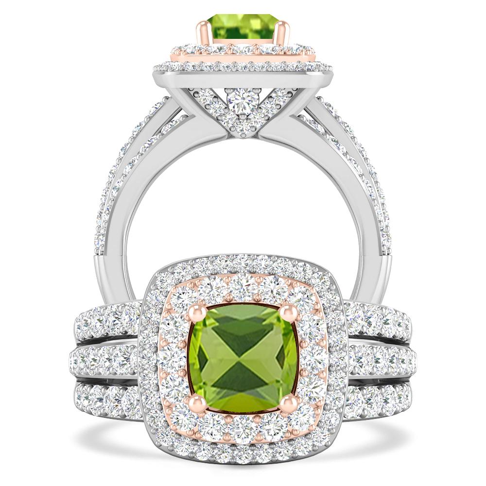 White Gold - Peridot