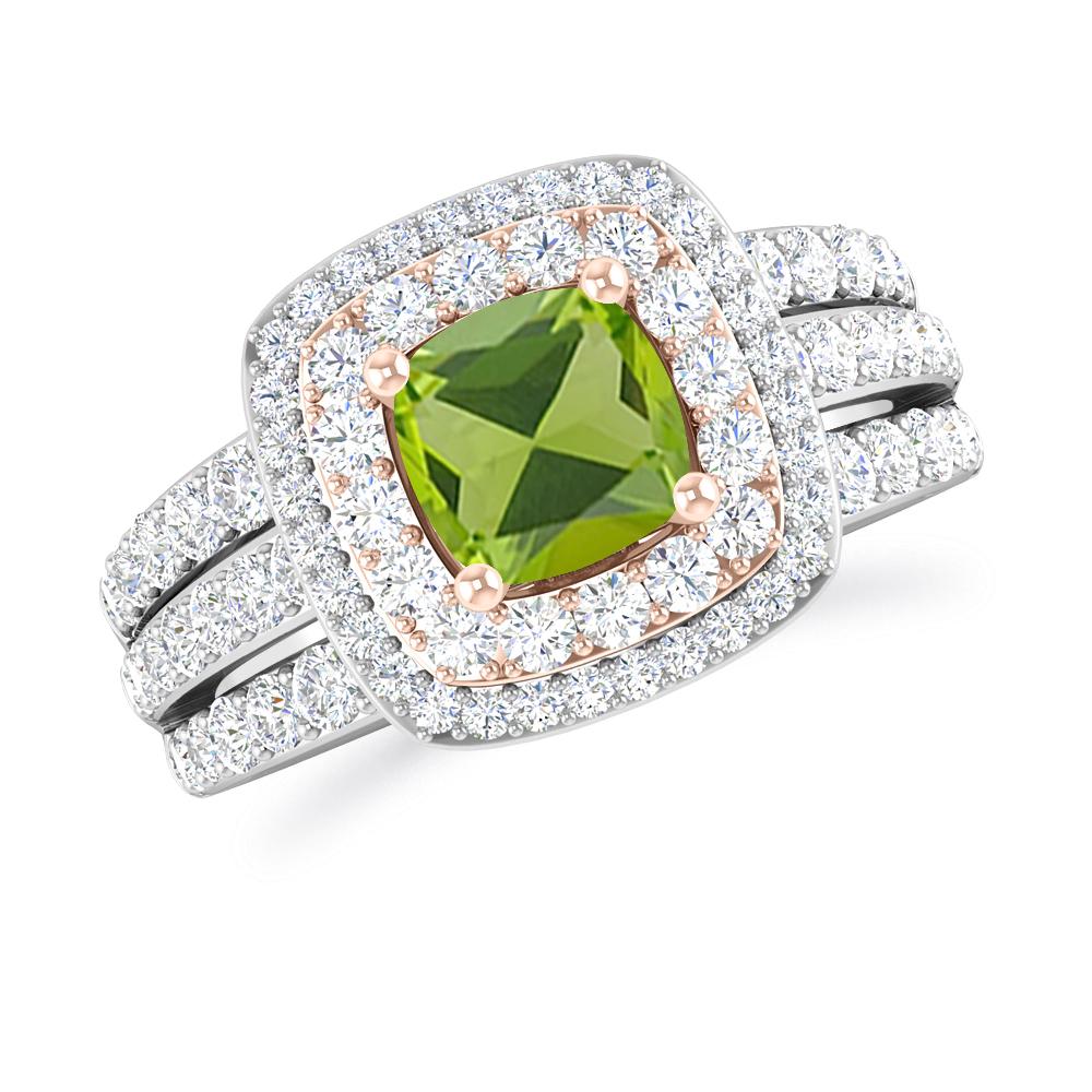 White Gold - Peridot