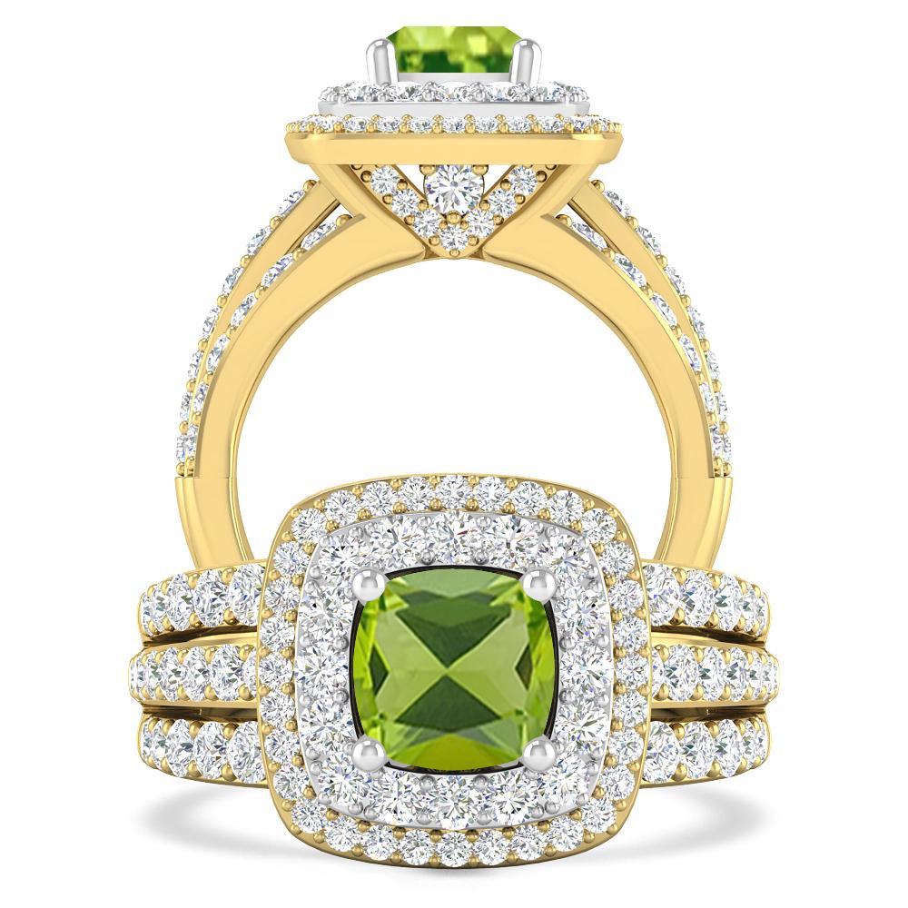 Yellow Gold - Peridot