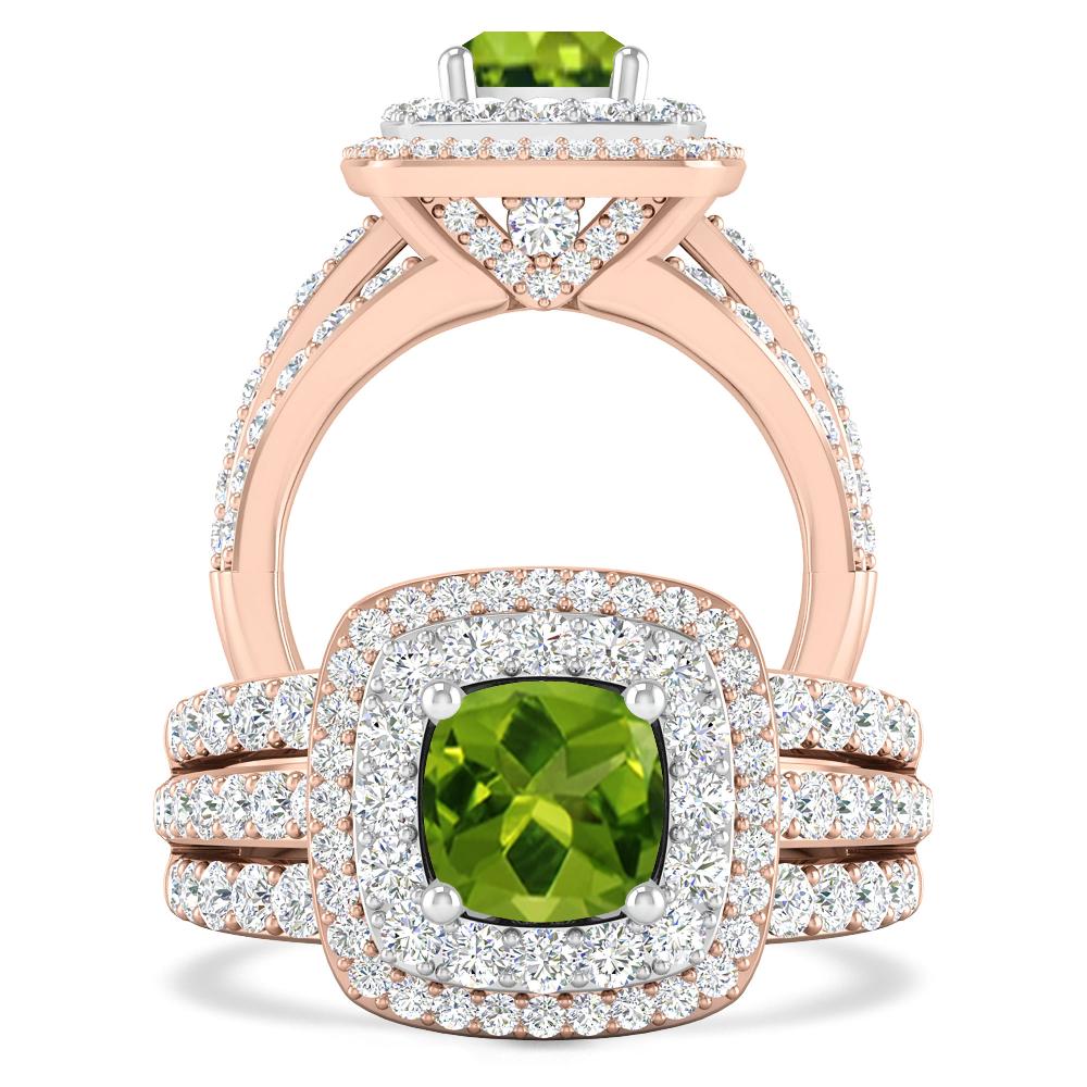 Rose Gold - Peridot