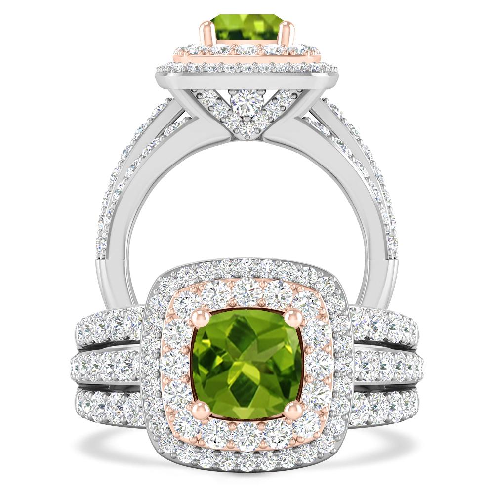 White Gold - Peridot