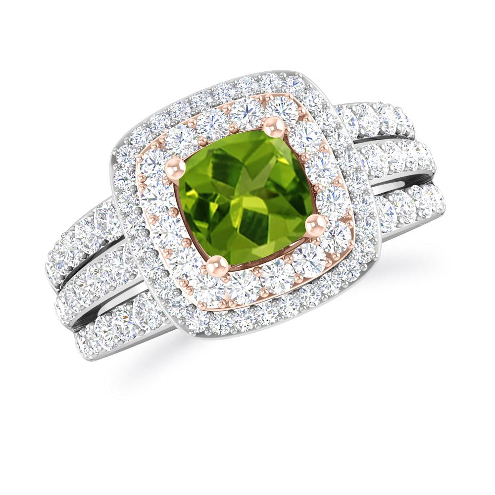 White Gold - Peridot