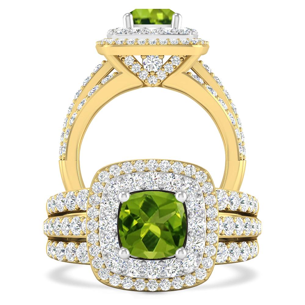 Yellow Gold - Peridot