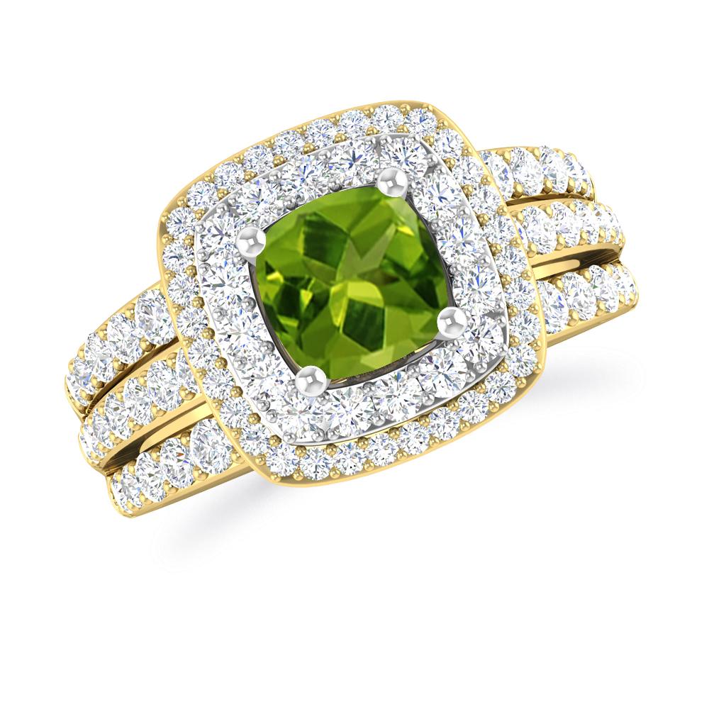 Yellow Gold - Peridot