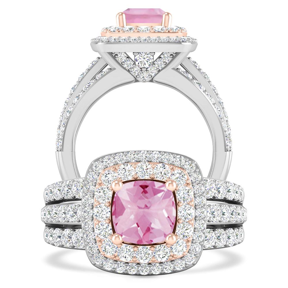 White Gold - Pink Tourmaline