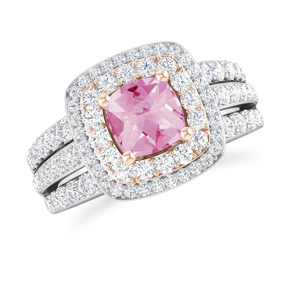 White Gold - Pink Tourmaline