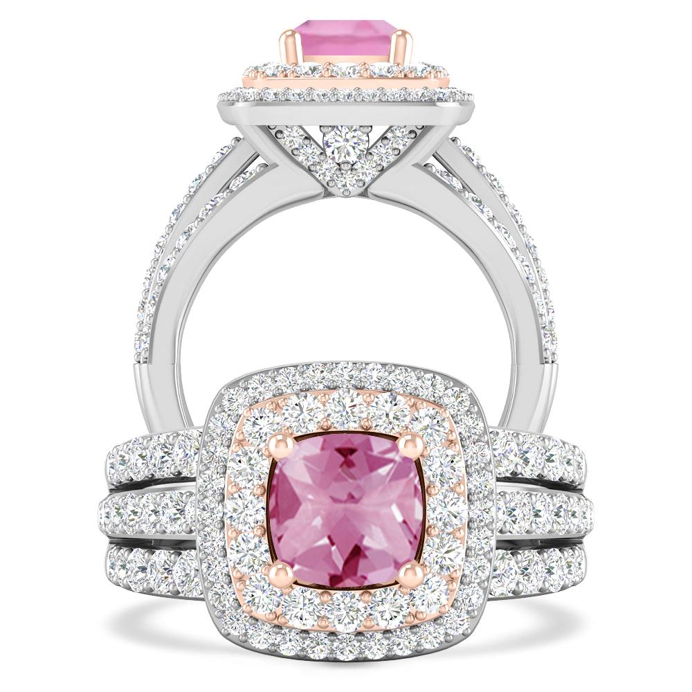 White Gold - Pink Tourmaline