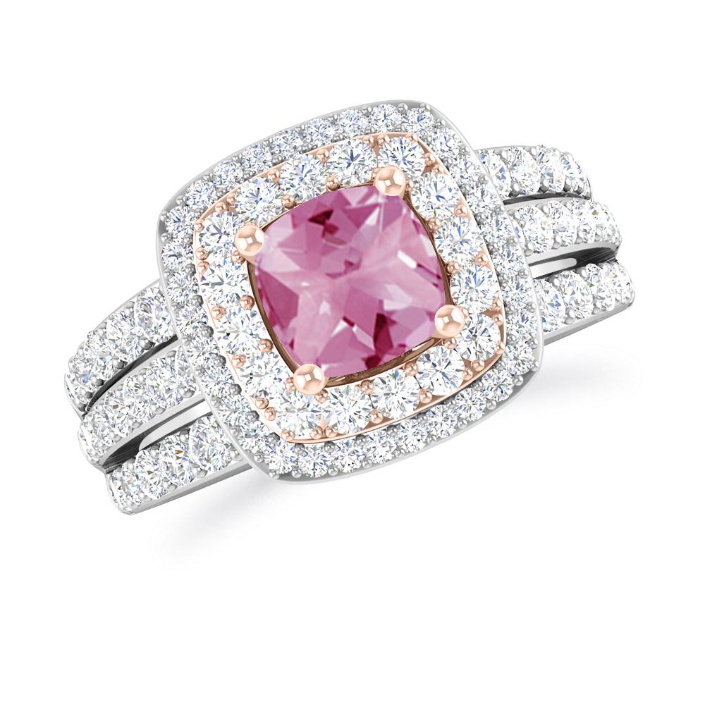 White Gold - Pink Tourmaline