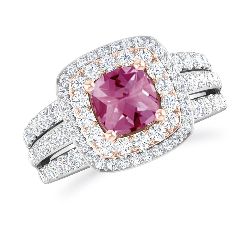 White Gold - Pink Tourmaline