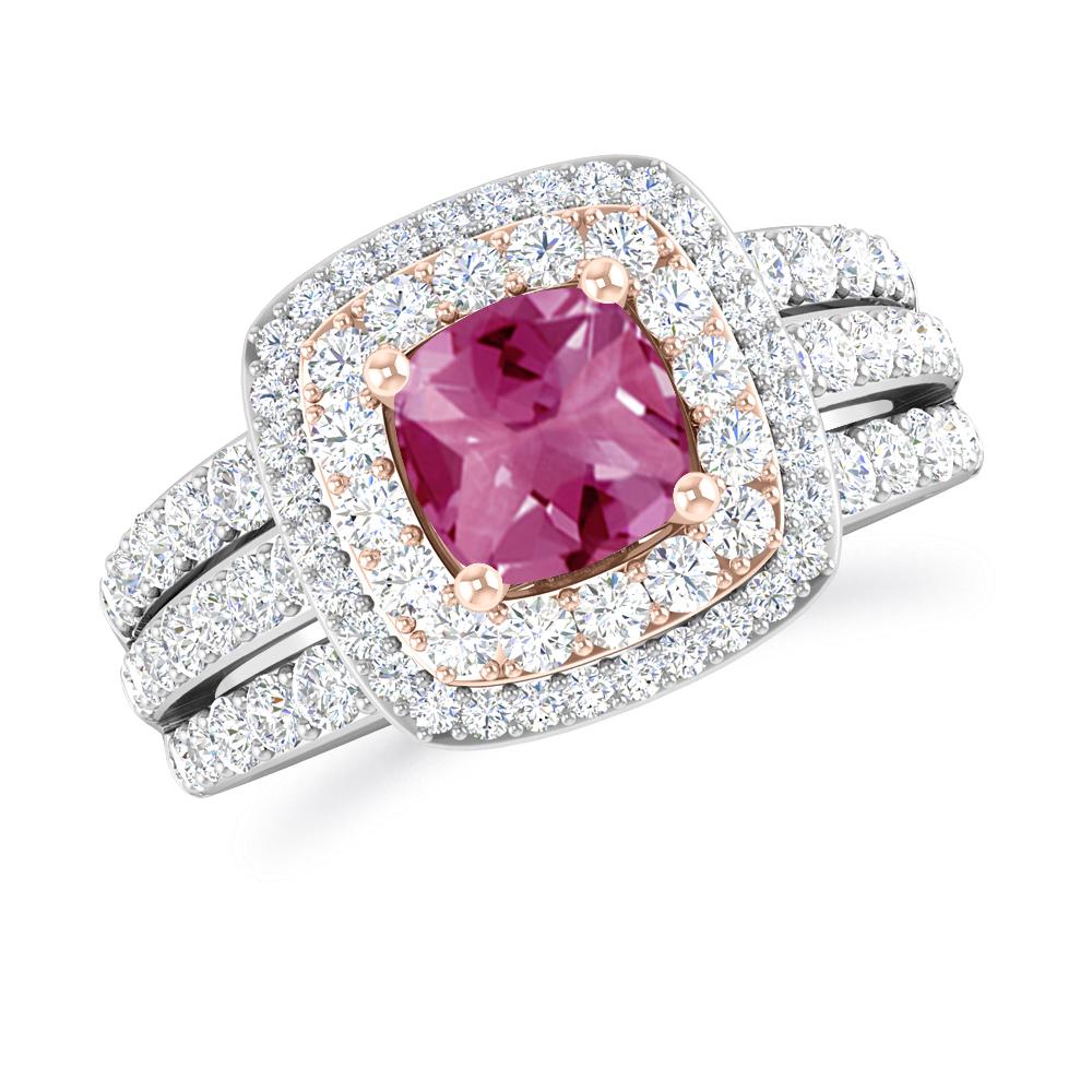 White Gold - Pink Tourmaline