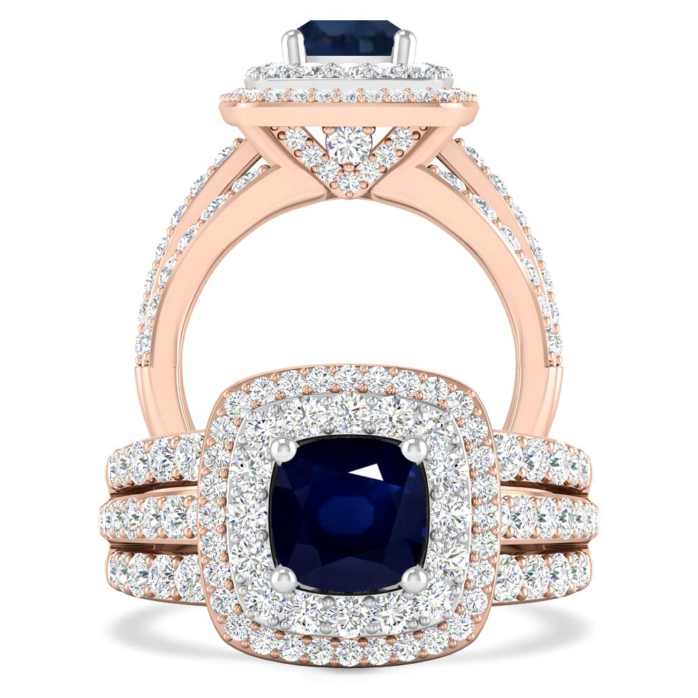 Rose Gold - Sapphire