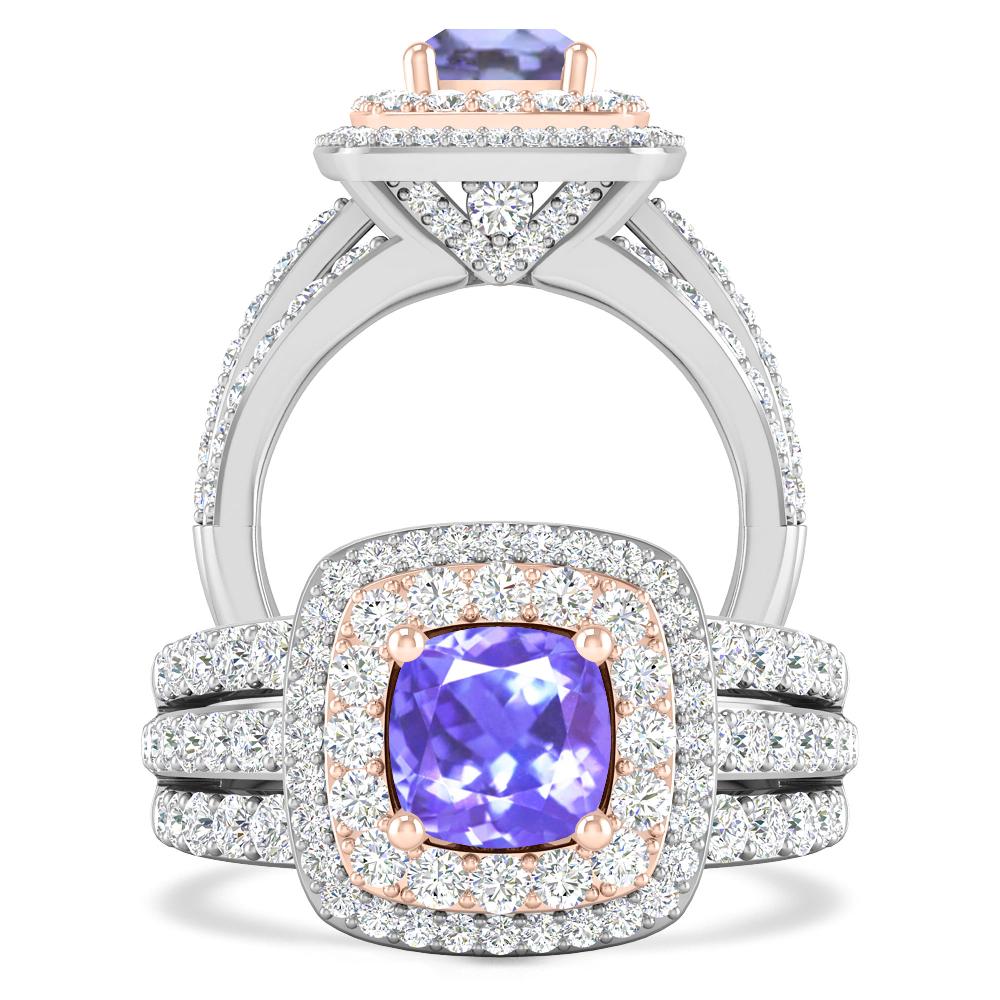 White Gold - Tanzanite