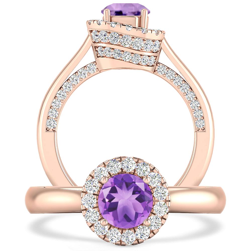 Rose Gold - Amethyst