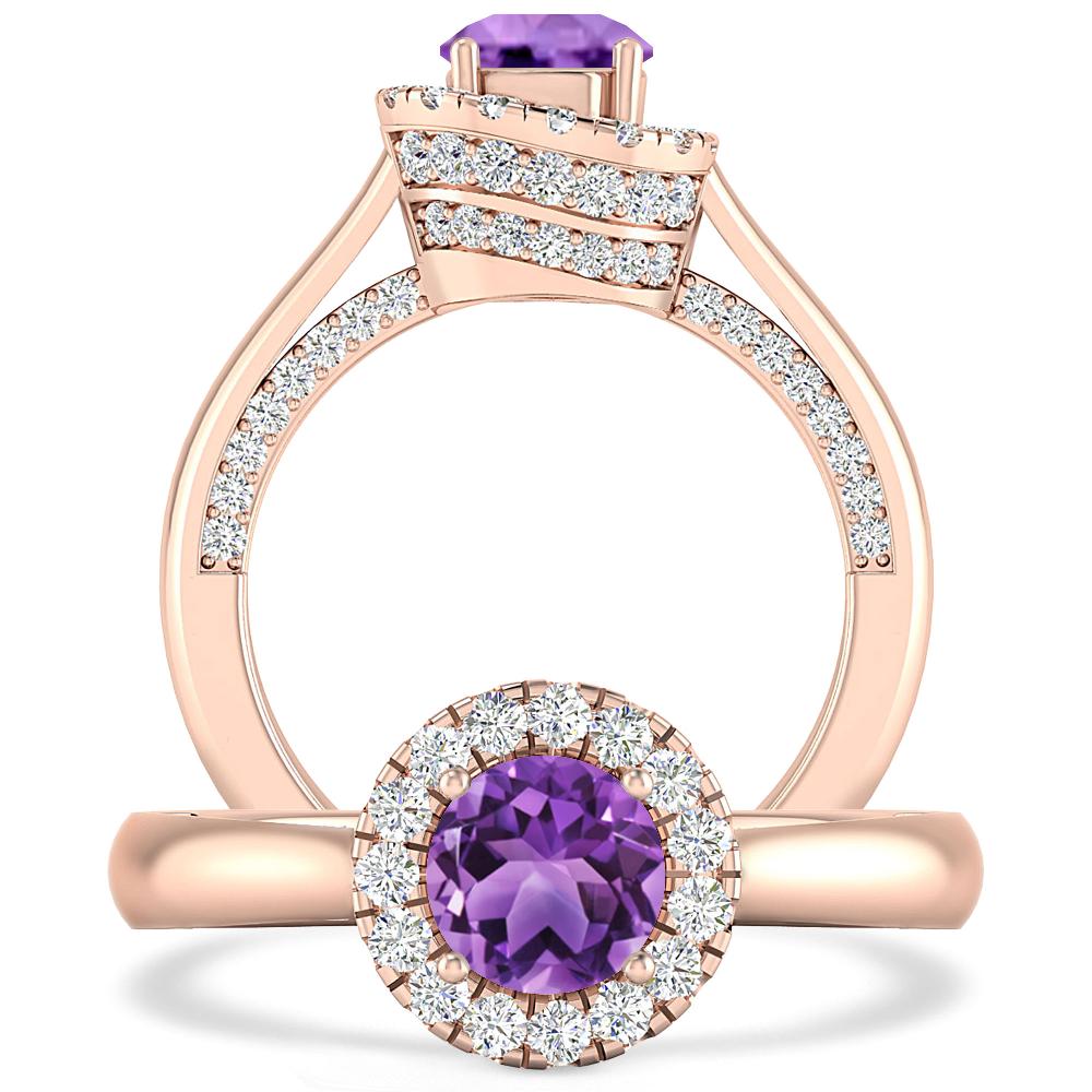 Rose Gold - Amethyst