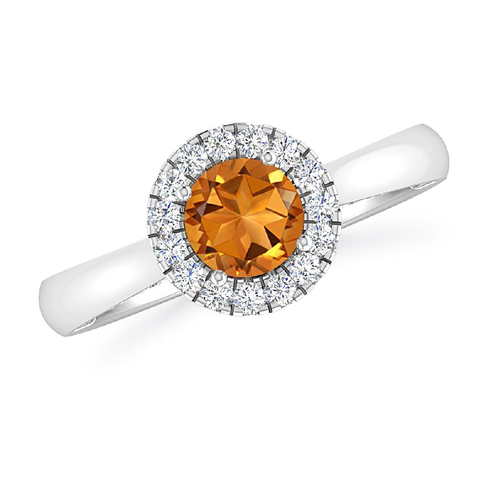 White Gold - Citrine