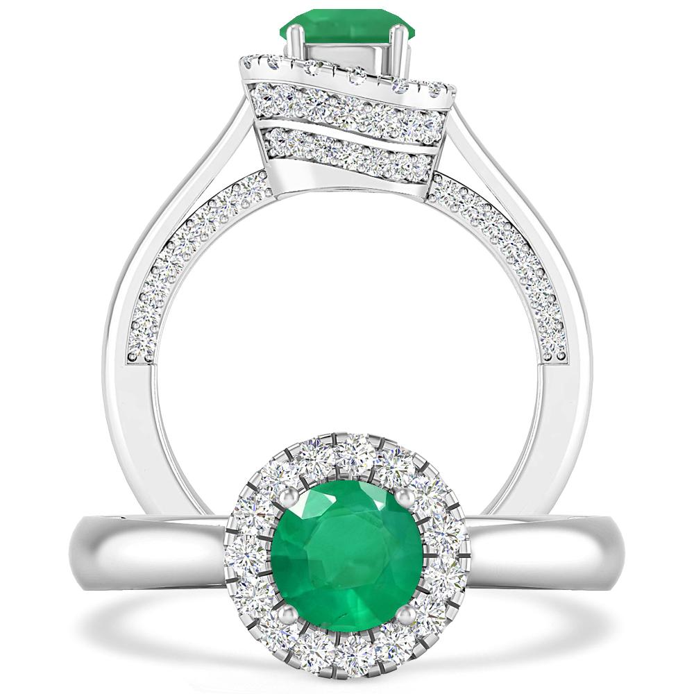 White Gold - Emerald