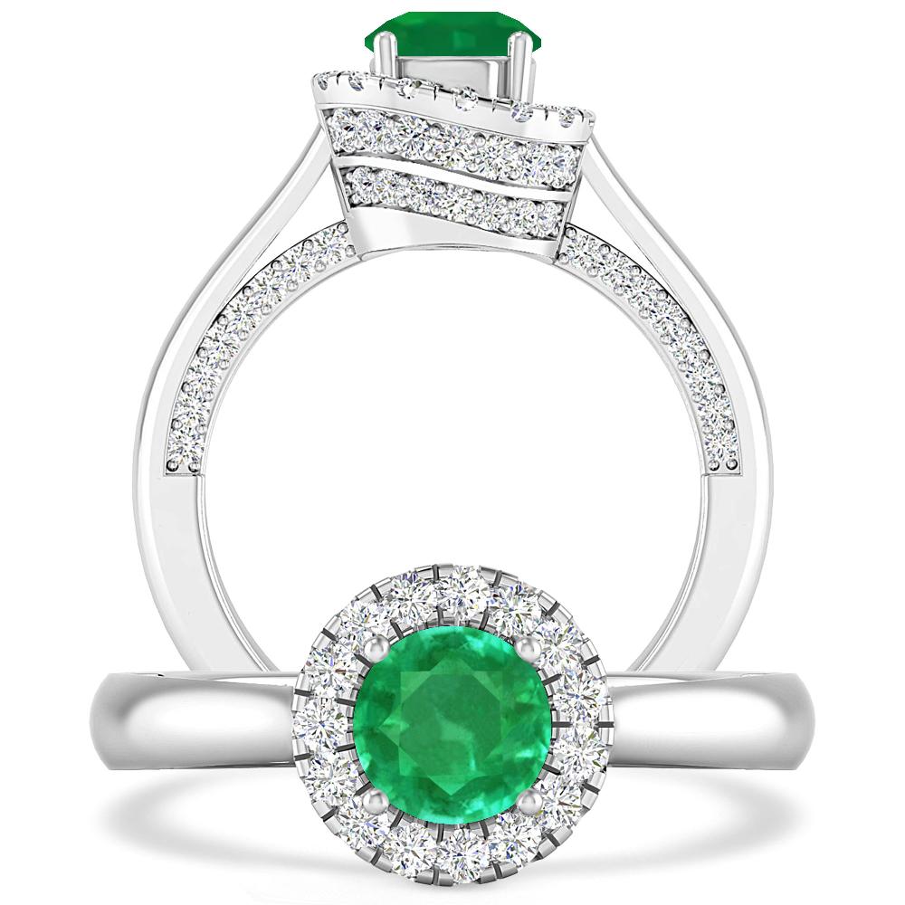 White Gold - Emerald